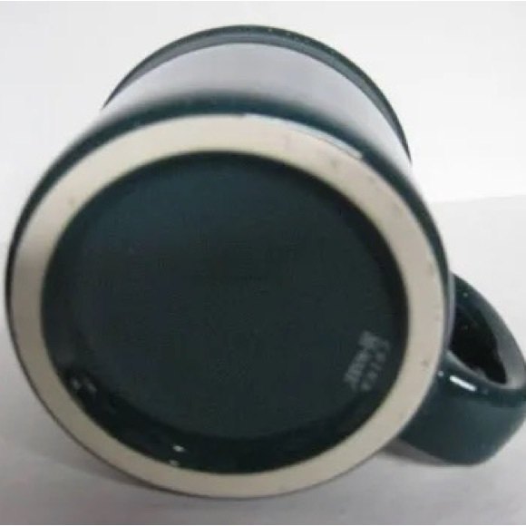 Zucker's Bagels &Smoked Fish New York City Speckled Green Ceramic Coffee Mug New - Picture 5 of 5